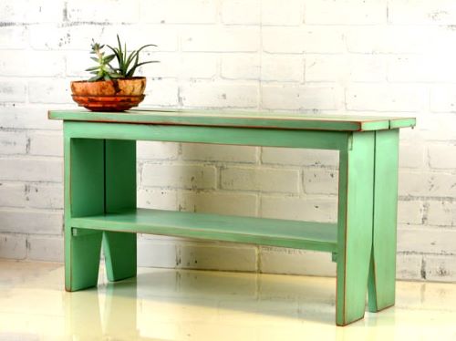 Simple Wooden Bench