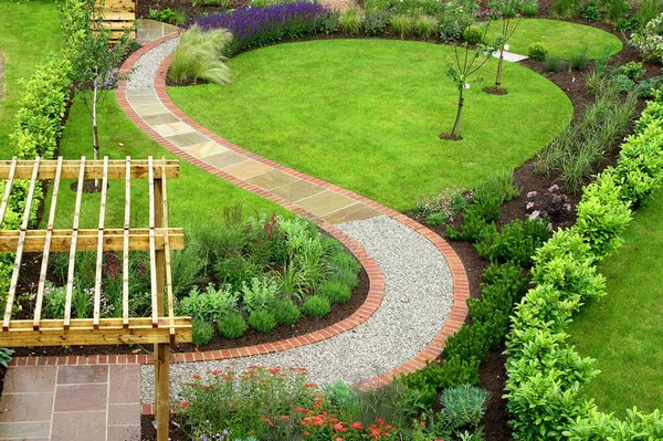 Gardening Design with Paths