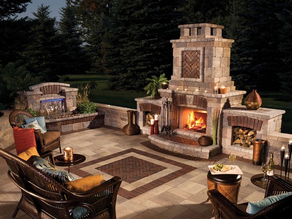 Outdoor Fireplace Ideas And Kits Diy, Homemade Outdoor Fireplace Ideas