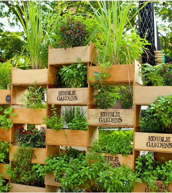 Caixas Verticais de Jardinagem