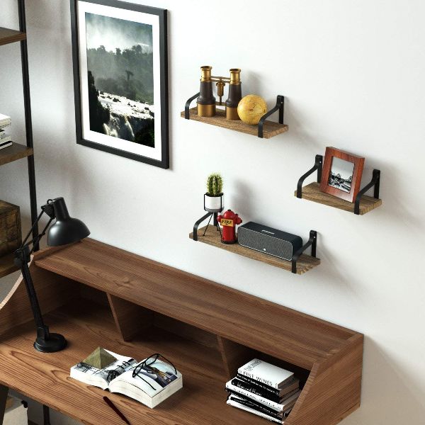 Wooden Floating Shelves