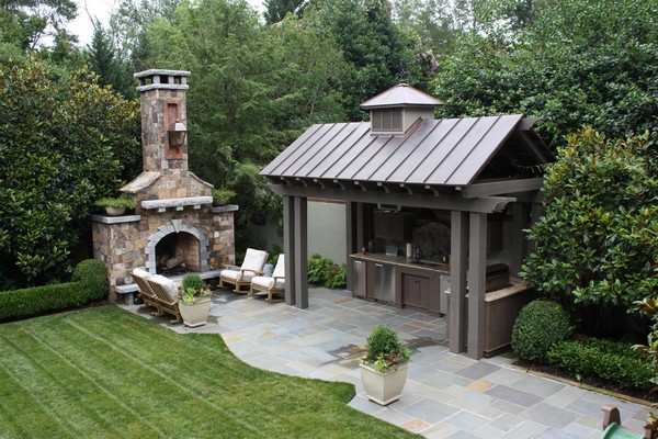 Outdoor Kitchen Island