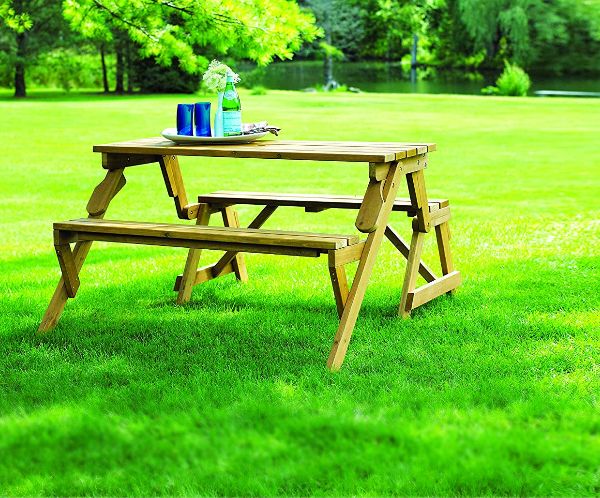 11 Beautiful Garden Picnic Bench Ideas for Your Backyard