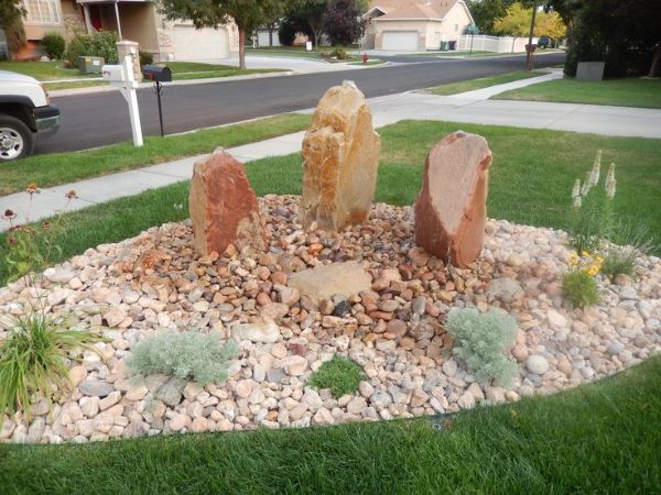 Boulder garden ideas