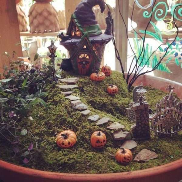 Halloween Fairy Garden