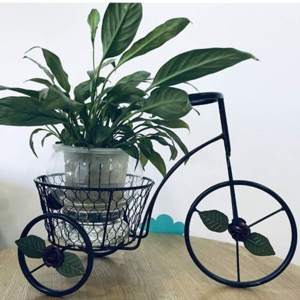 bicycle plant stand