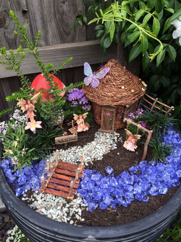 Believe Bench Miniature Fairy Garden 3" x 2" x 1 3/4" Fairy Gardens 