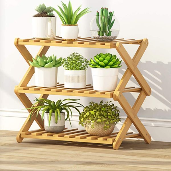 folding plant stand