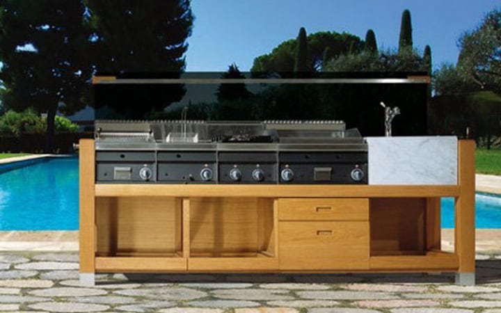 outdoor modular kitchen