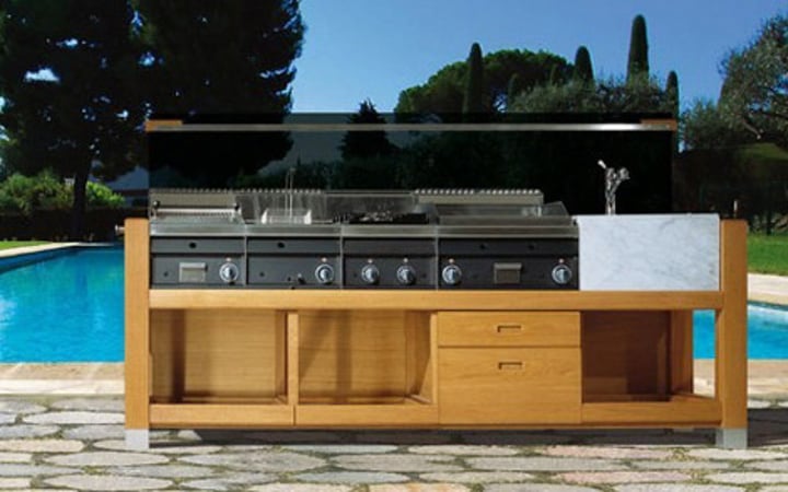 cocina modular de exterior