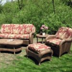 rattan garden furniture set