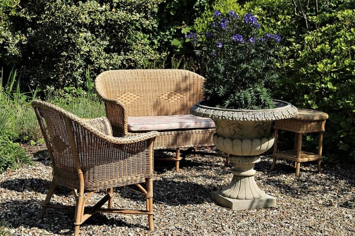 rattan garden furniture