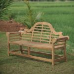 teak wooden benches