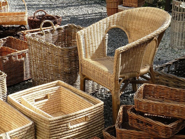 wicker rattan products