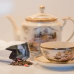 black tea cup