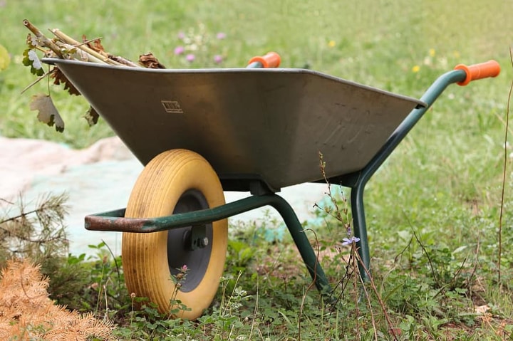 front wheelbarrow