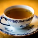 green tea on cup