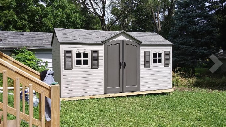 weatherproof garden shed