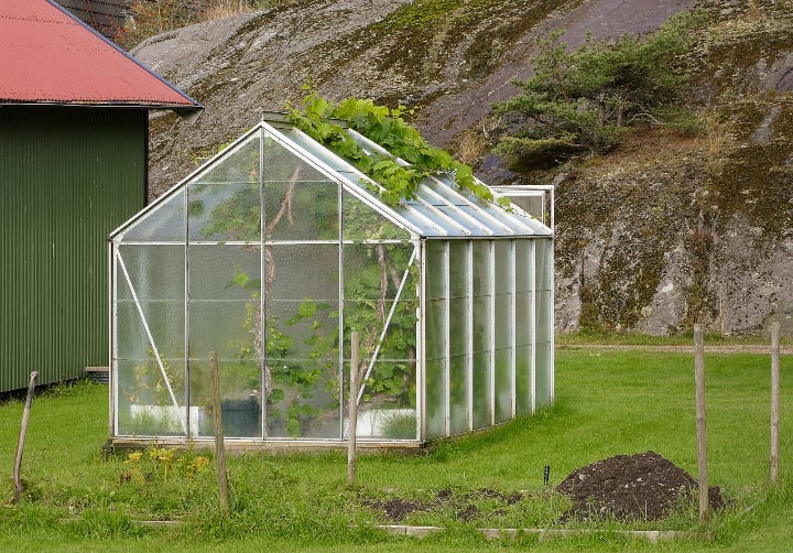 aluminum greenhouse