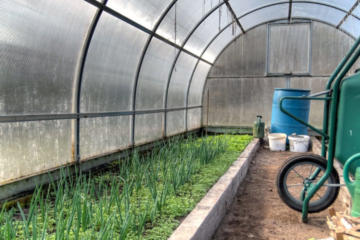 dome arched greenhouse