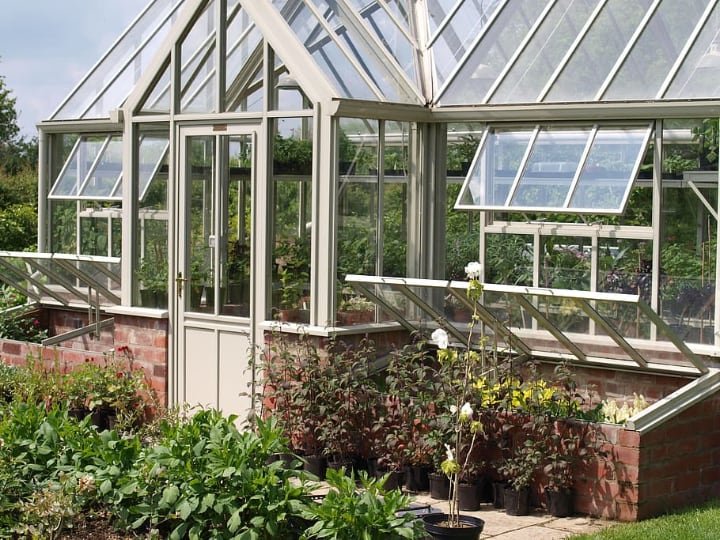 framed greenhouse