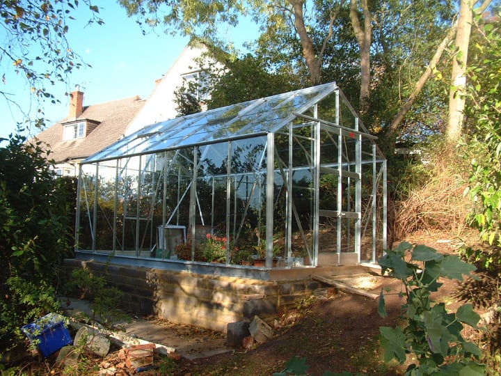 uv treated glass greenhouse