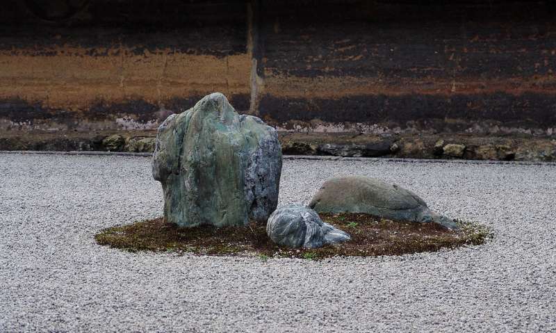 rock zen garden