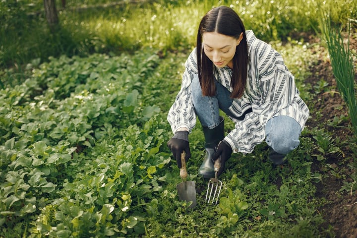 gardening with a smile