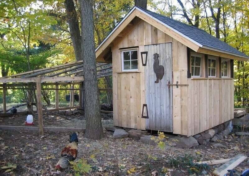 country chicken coop