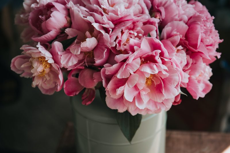 peonies bouquet