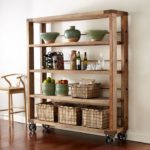 pine wood shelf