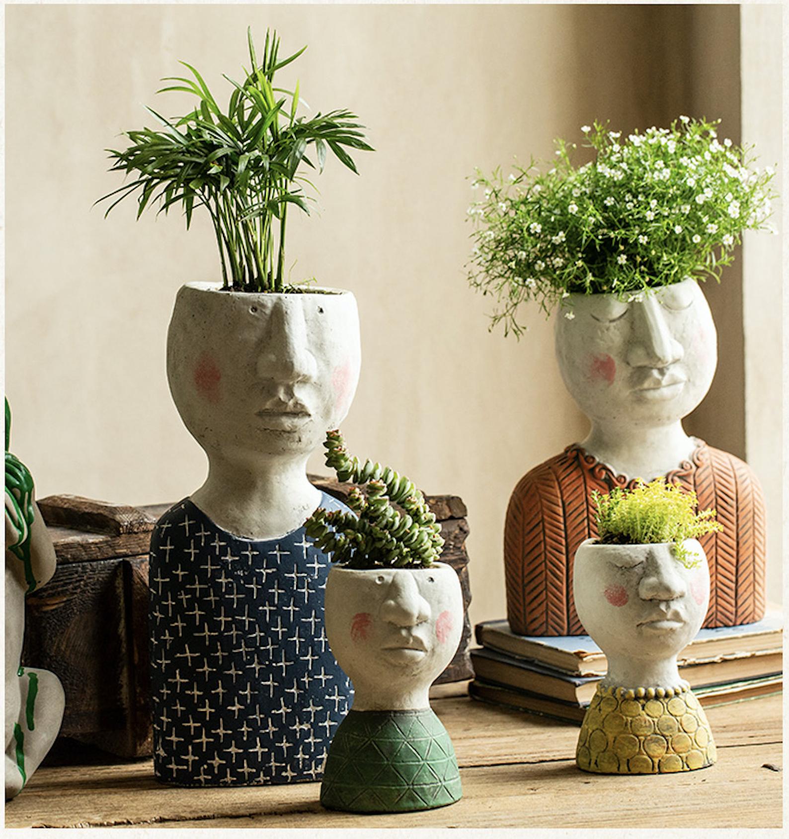 plant pot holders family