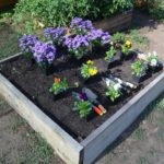 how deep raised garden bed should be