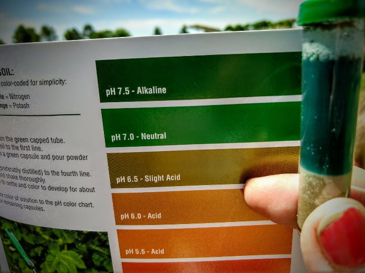 soil ph testing kit