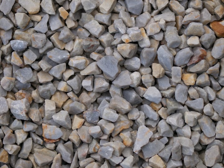 crushed gravel for rock garden