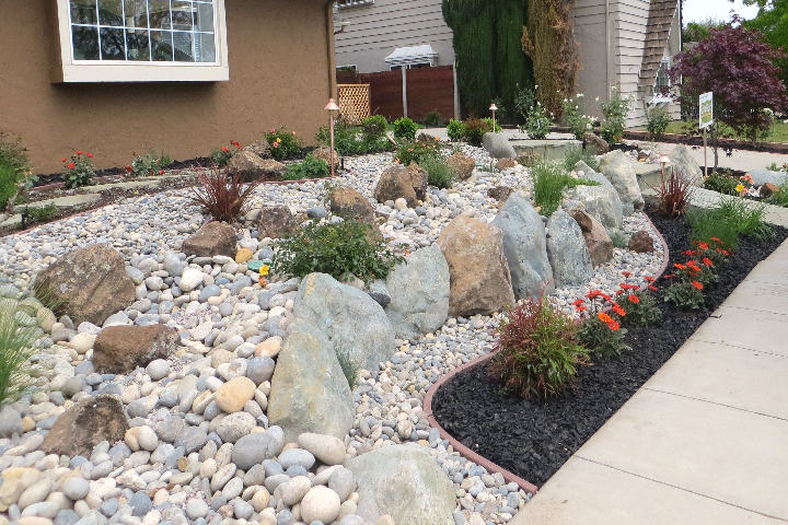 garden rocks and stones