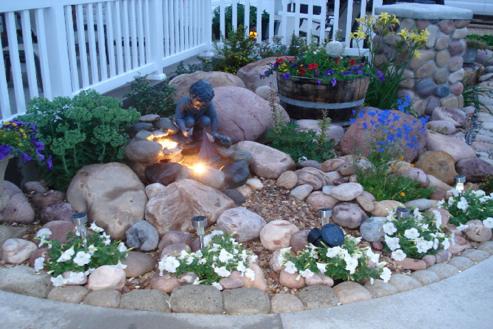 garden rocks design