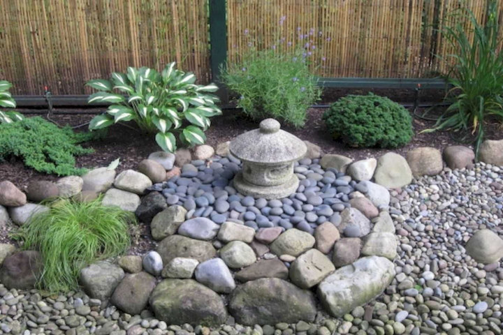 garden rocks diy