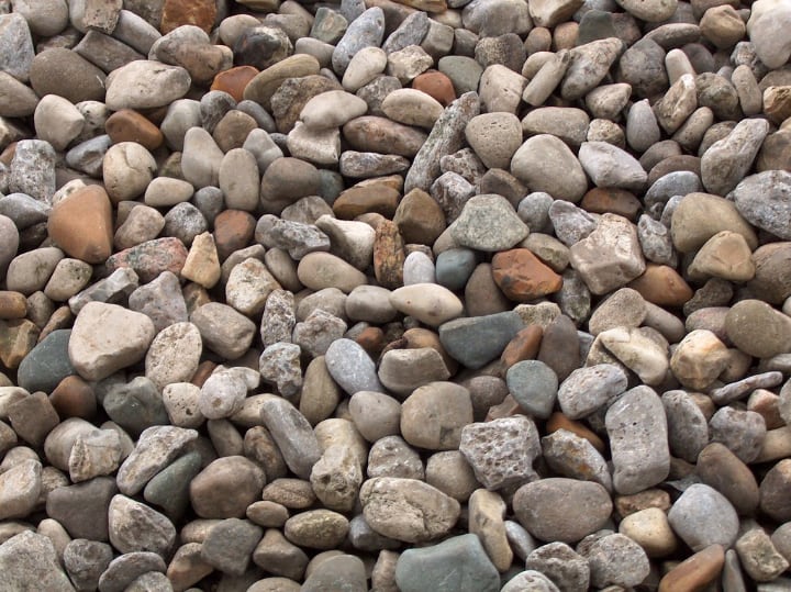 gravel rocks