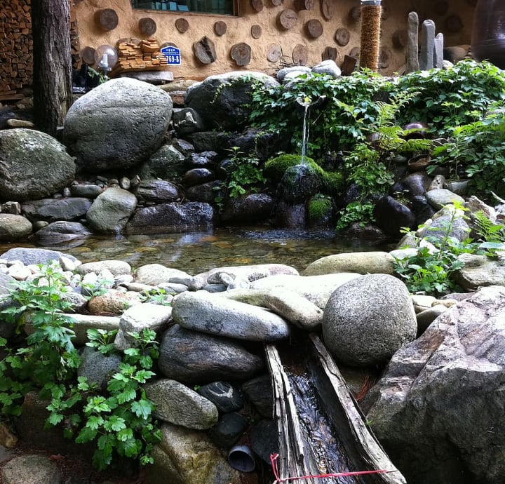 rock garden oasis