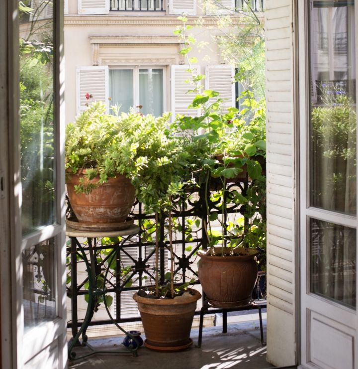 balcony garden planters - Excelentes ideas para jardines en balcón