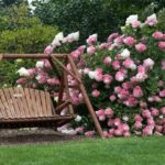 good quality wooden garden swing