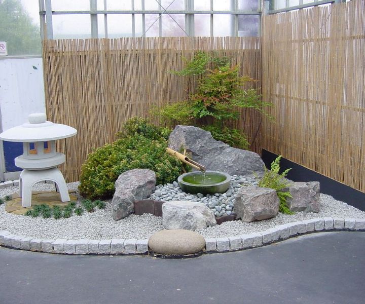 gravel for japanese garden