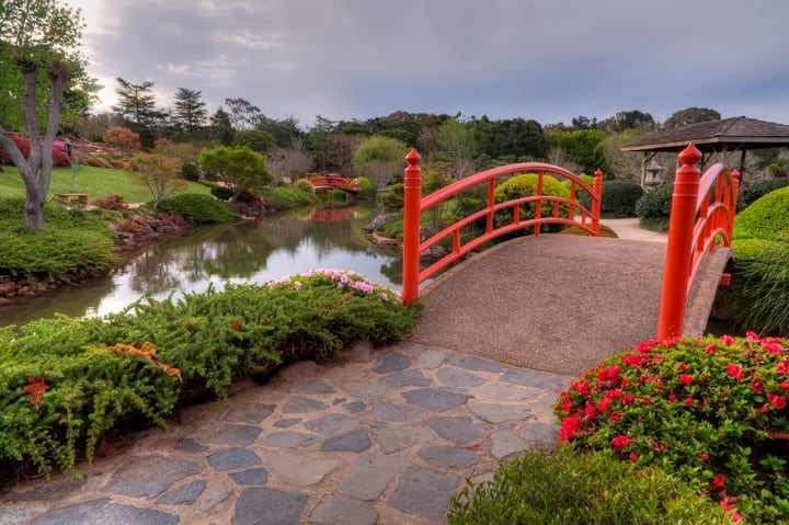 japanese flower garden