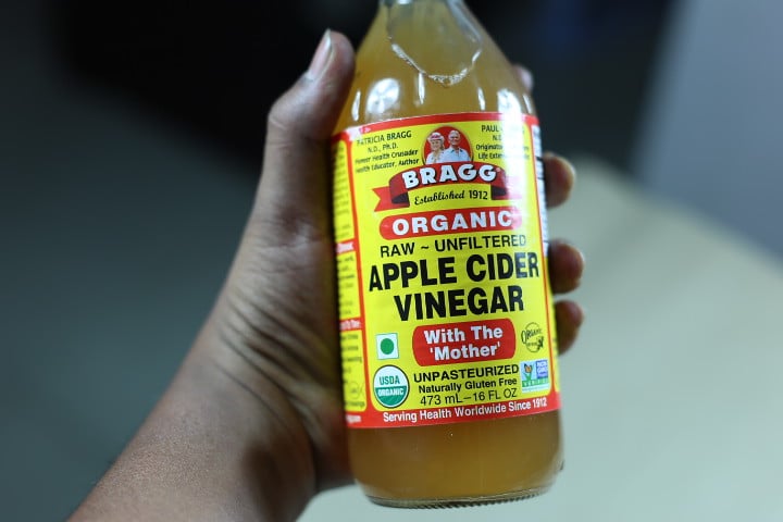 using apple cider vinegar in bee stings