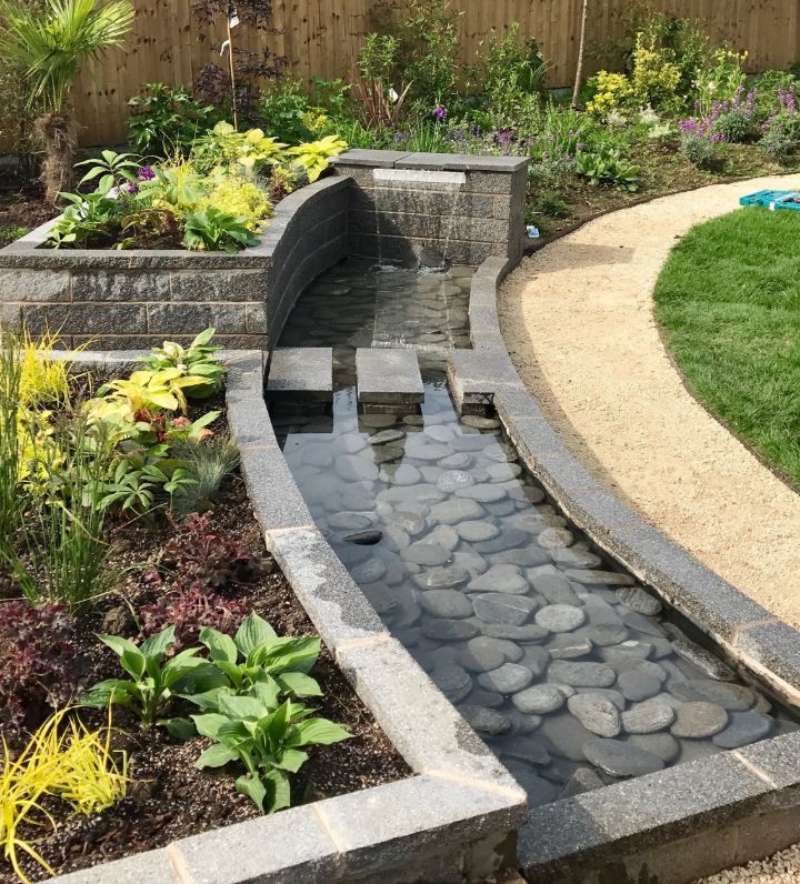 water trough gardening