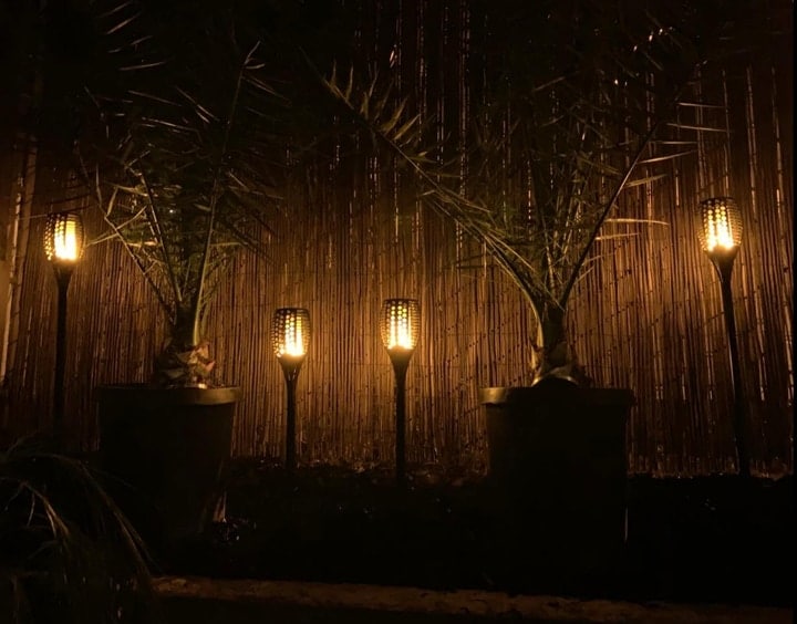 accent garden lights