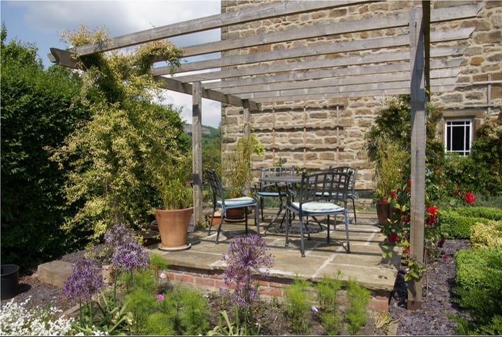 beautiful terrace garden design