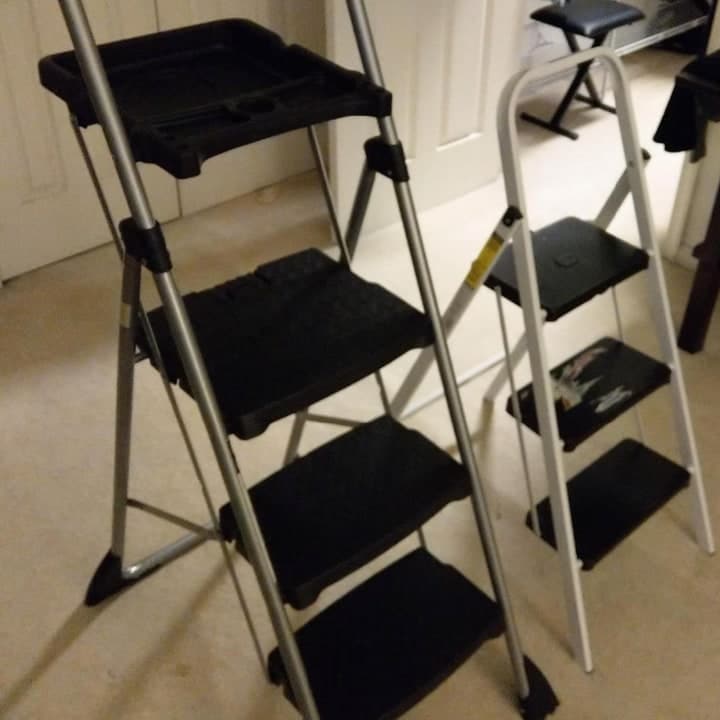 different step ladder styles