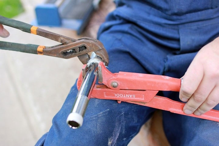 hand tools in action